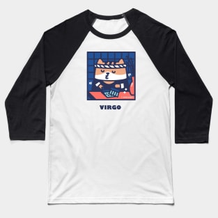 Quarantine Cat Zodiac Signs: Virgo cat Baseball T-Shirt